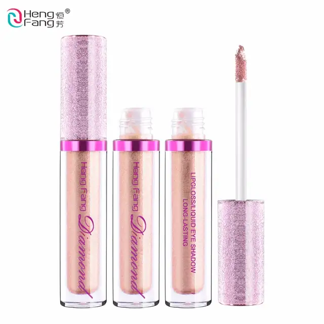 Us 232 Heng Fang Diamond Tint Liquid Lipstick Waterproof Makeup Rouge A Levre Brillant Glitter Lip Gloss Lip Plumper Gloss Maquiagem In Lip Gloss