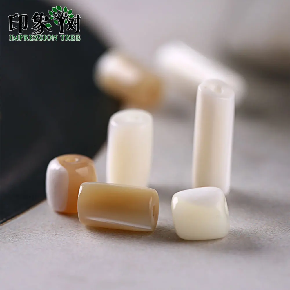 

15" Strand Pure Natural Barrel Shape Shell Bead Freeform Mother Of Pearl Shell Spacer Shell Charms DIY Jewelry Making 19034