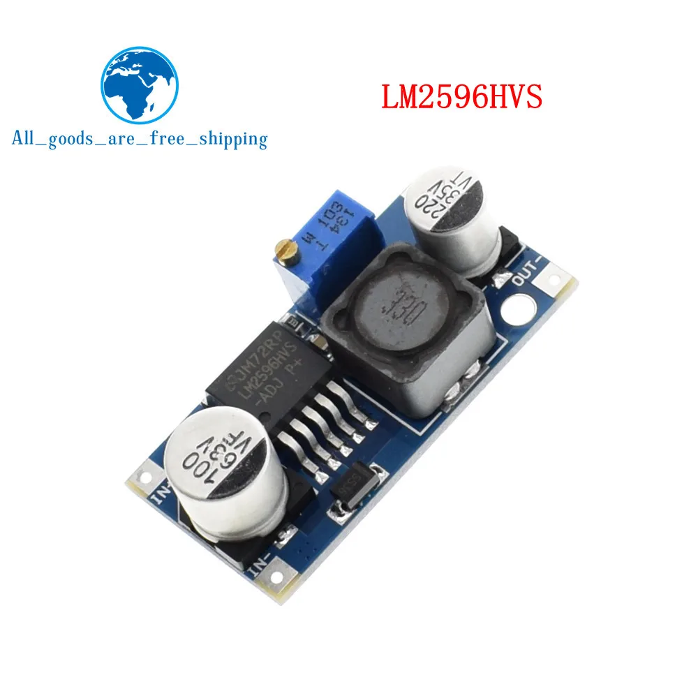 

TZT 1pcs LM2596HVS LM2596 HV LM2596HV DC-DC Adjustable Step Down Buck Converter Power Module 4.5-50V To 3-35V Urrent limiting