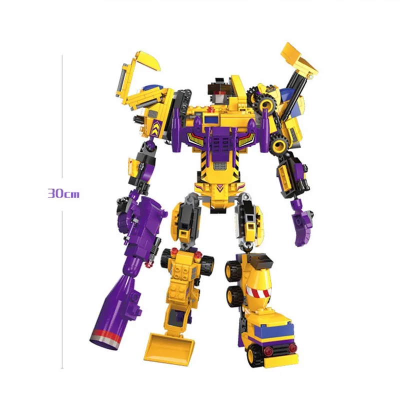 2019 New 599pcs 7 in 1 Legoings 1401 Mars Creator God of War Fight Robot Model Building Blocks Kit Toys Kids Gifts Drop 2019 New 599pcs 7 in 1 Legoings 1401 Mars Creator God of War Fight Robot Model Building Blocks Kit Toys Kids Gifts Drop