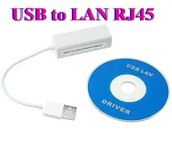 

100pcs/lot* USB 2.0 Male to RJ45 Female 10/100Mbps Ethernet LAN Conversion Adapter Cable PC