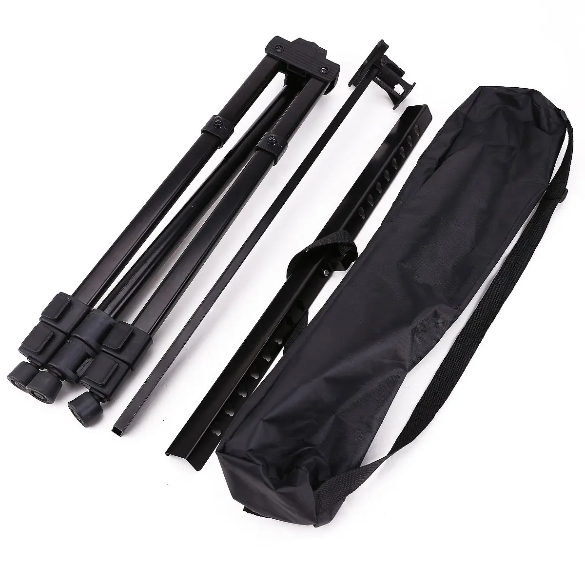 CAA-Metal Portable Folding Easels with Gym Bag for Artist Painting Outdoor Fold Table Easel 170cm Height Aluminum Set 