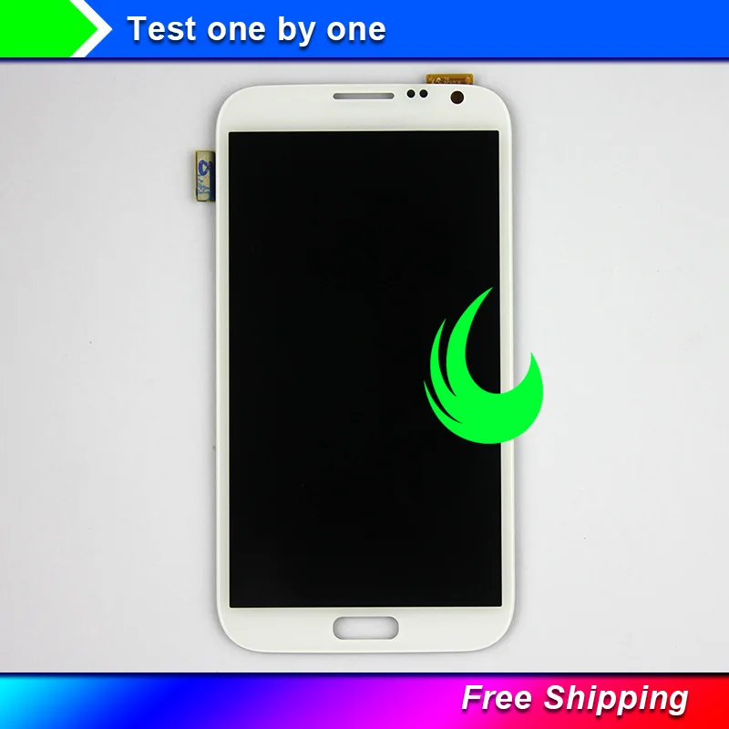 

Original Amoled For Samsung Galaxy Note 2 N7100 N7105/i317/T889 i605 L900 LCD Display Touch Screen Digitizer w Frame For Note2