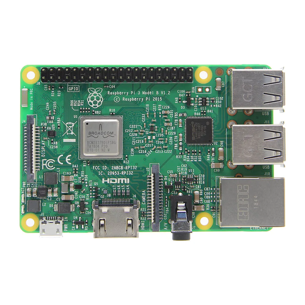 

Raspberry pi 3 model b mother board w/ 1.2GHz 64-bit Quad-Core CPU 1GB RAM | 802.11n Wireless LAN