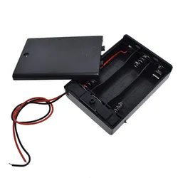 Enhanced Battery Storage Case with Multiple Slots (3 Port)