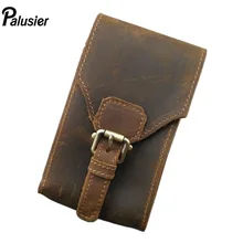 Модные солнцезащитные очки в стиле Ретро Crazy Horse кожа мужская сумка на талию из натуральной кожи кошелек шлевки Hip сумка карман для телефона сумка с пряжками