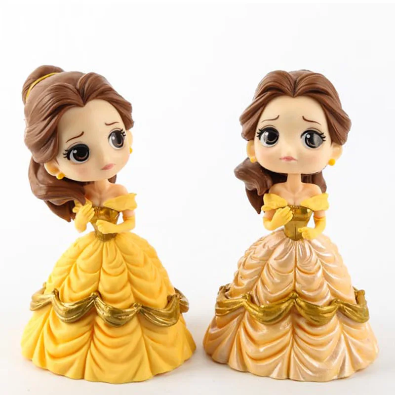 1 шт. 14 см Модная Кукла Принцесса Красавица и Чудовище модель игрушки Кукла Белль подарки для девочек