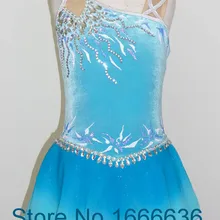 Лидер продаж Фигурное катание на коньках Платья для женщин для девочек; Новинка бренд Vogue соревнования по фигурному катанию Индивидуальные платье dr2972