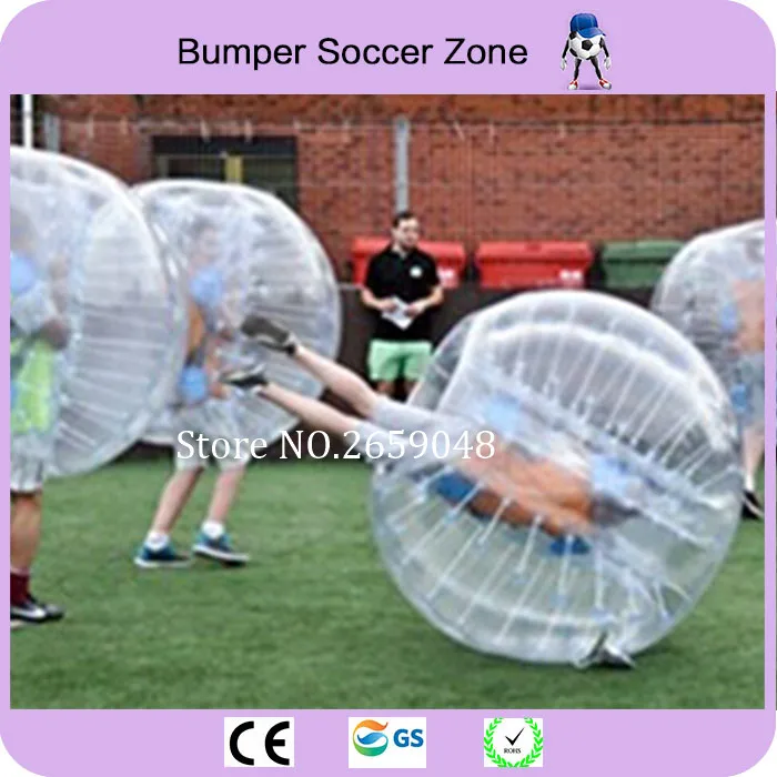 Free Shipping1.5m Plastic Balls Inflatable Bubble Soccer Ball Bumper