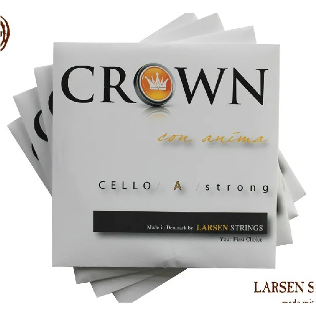 Free Shipping Cello String Larsen Crown Violoncellists String Set A D G C Strong Tension