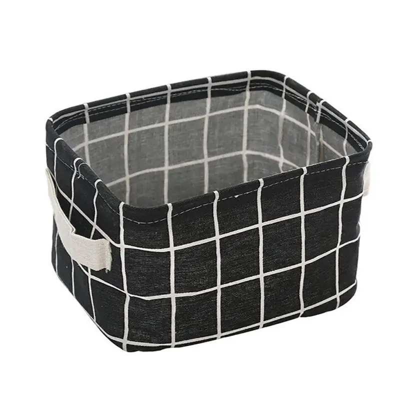 

2018 Foldable Storage Bin Closet Toy Box Container Organizer Fabric Basket bag laundry basket sieraden organisator 2qw0817