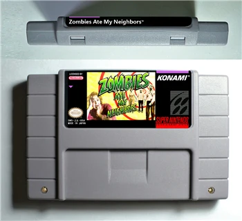 

Zombies Ate My Neighbors - Action Game Cartridge US Version