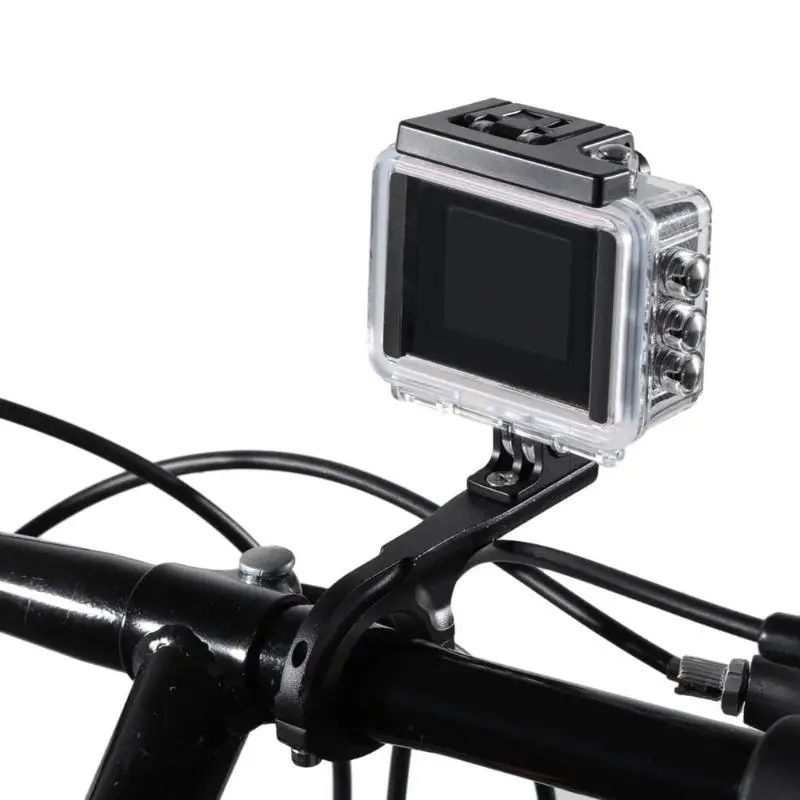 

Aluminum Alloy Long Bicycle Bike Handlebar Clamp Clip Mount For Gopro Hero 5 4 3 Session SJCAM Xiaomi Yi 4K Camera Accessories