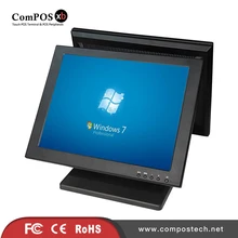 15 Inch 5 Wire Resistive LCD Touch Screen Monitor With 15 inch Led Screen Monitor
