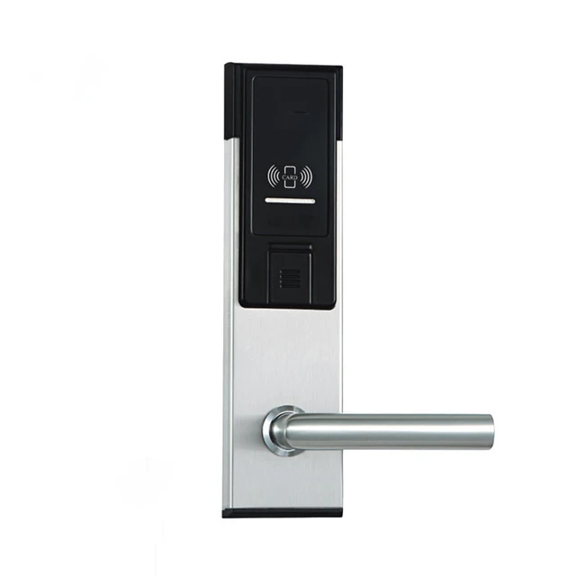 Electronic RFID Card Door Lock with Key Electric Lock For Home Hotel