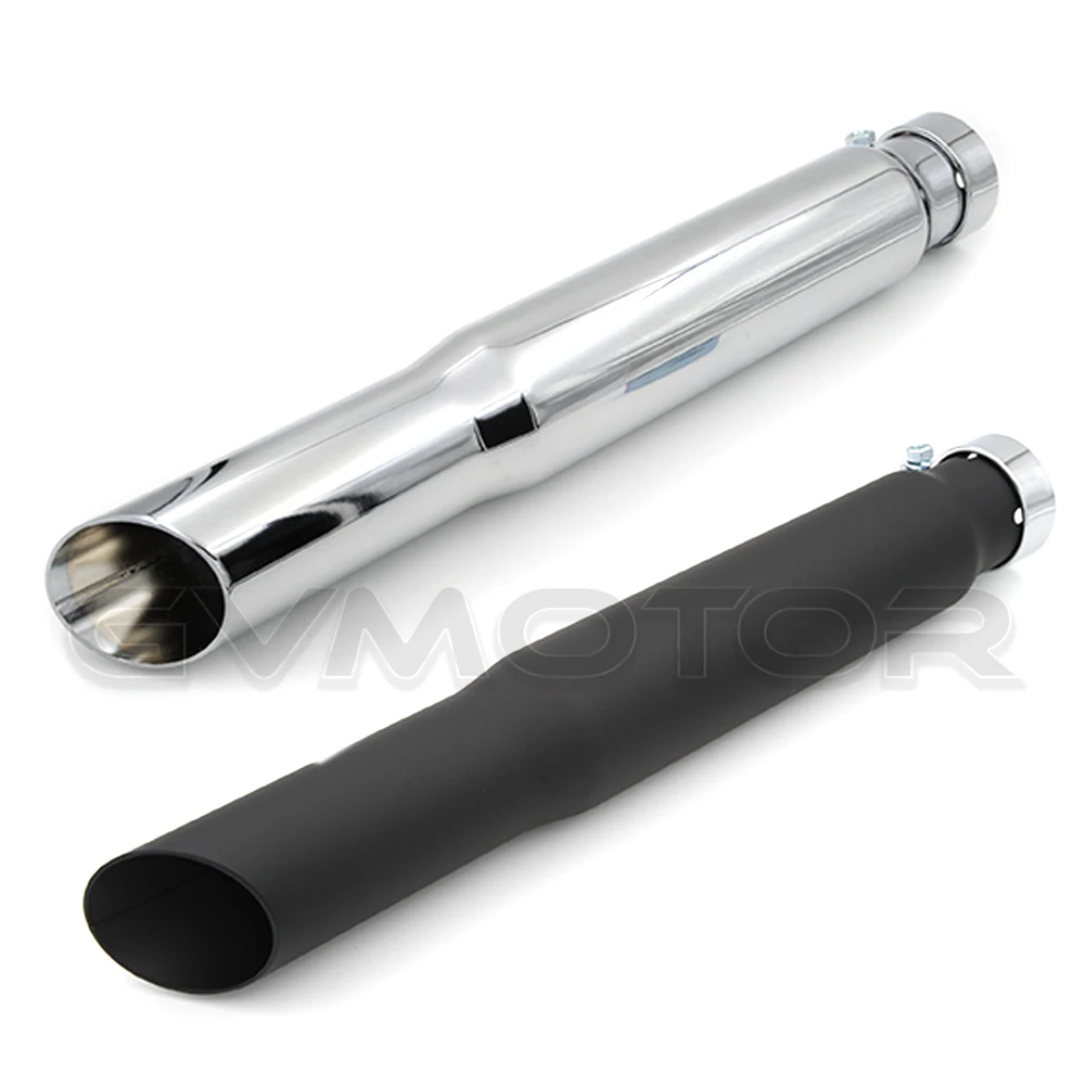 

Vintage Classic Slash Cut Motorcycle Muffler Exhaust Pipe for Harley 883 YAMAHA SR400 HONDA CB400 KAWASAKI Free Shipping 086