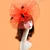 Vintage Bridal Flower Feather Hats Elegant Wedding Accessories Bride Net Hats White Fascinator Hats Women's Formal Occasion 17