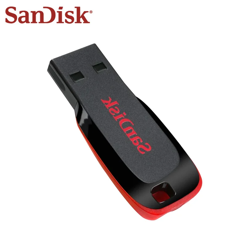 USB флеш-накопитель SanDisk Cruzer Blade 8 ГБ 16 ГБ 32 ГБ 64 Гб 128 ГБ флеш-накопитель USB 2,0 флеш-накопитель USB флешка u-диск