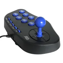 USB PC Street Fighter Joystick Double Shock Arcade Game Stick Gamepad Controller Gaming Game Pad For