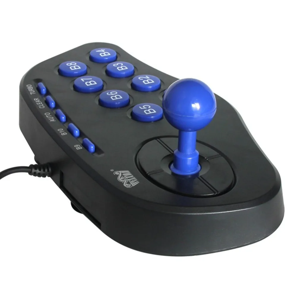 USB PC Street Fighter Joystick Double Shock Arcade Game Stick font b Gamepad b font Controller