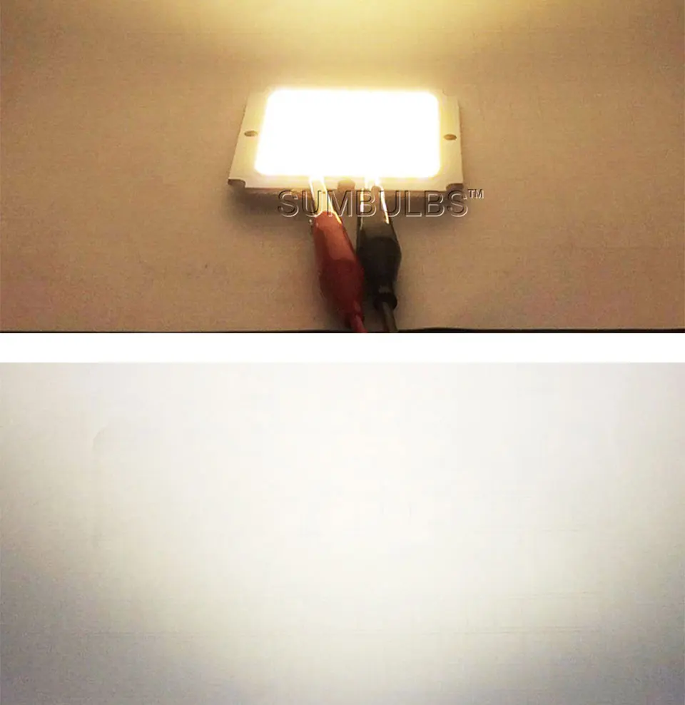 69x69MM 30W Square LED COB Light DC36-40V Super Bright Warm Pure White LED Chip Lighting Bulbs for Panel Flood Lights (9)