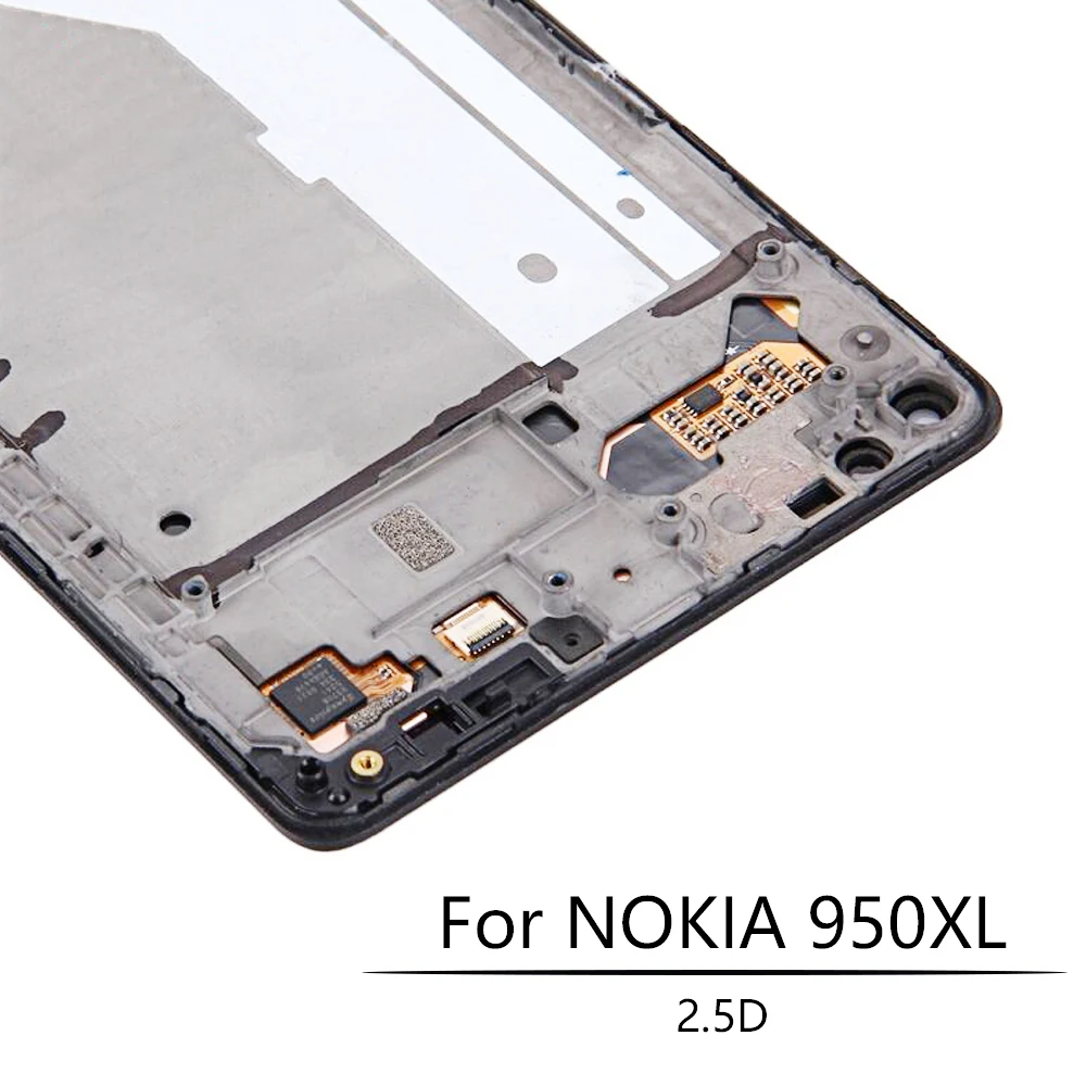5 7 &quotAMOLED дисплей для NOKIA Microsoft Lumia 950XL ЖК сенсорный экран с рамкой чехол подставкой