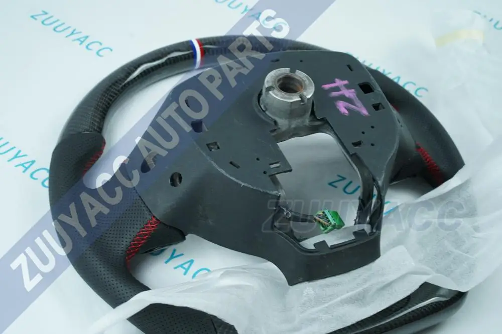 Рулевое колесо из углеродного волокна и кожи для Mitsubishi Lancer|Рулевые колеса