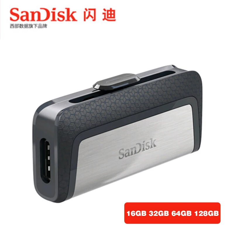 SanDisk флэш-накопитель 64 ГБ 32 ГБ CZ33 USB 16 ГБ 8 ГБ флеш-накопители USB 2,0 Pendrive+ Micro USB OTG разъем для Android Mobile