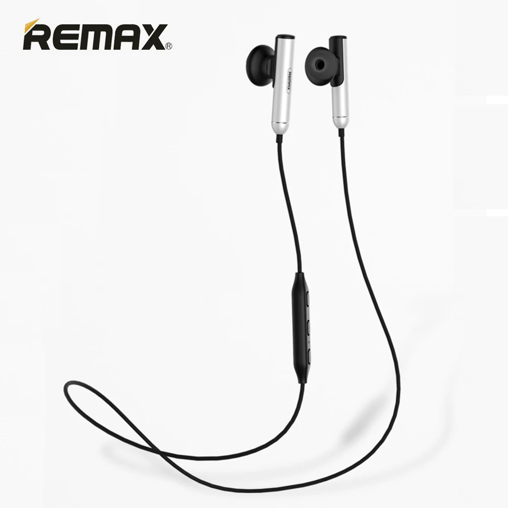 Спортивные Bluetooth наушники Remax стереонаушники вкладыши HD с басами и микрофоном для