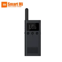 Xiaomi Mijia Walkie Talkie Interphone 1 S FM радио 5 дней в режиме ожидания телефон приложение расположение поделиться быстрой командой разговора для смарт-управления