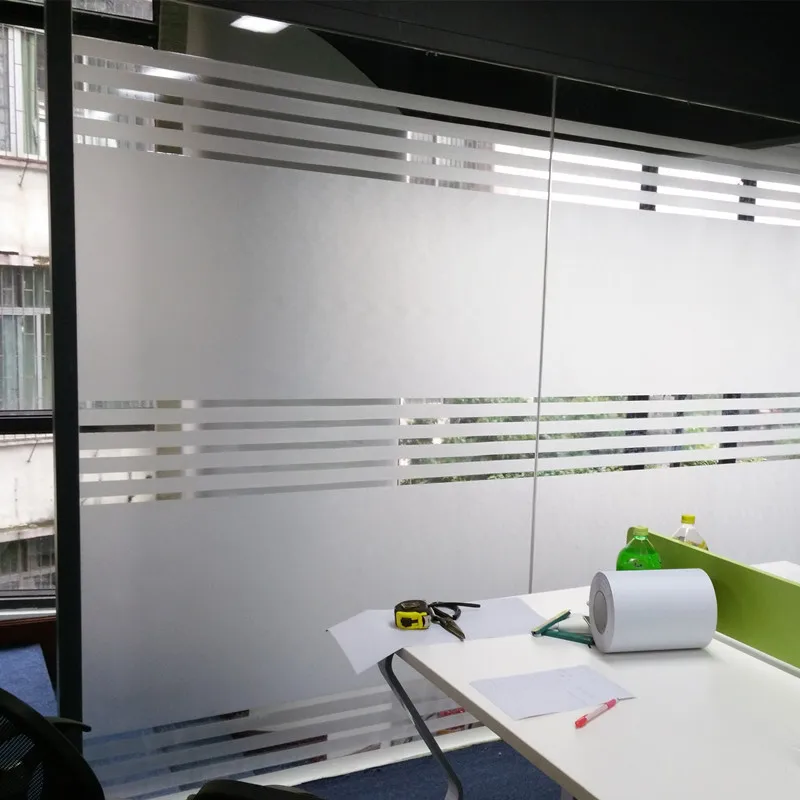 

1M Scrub Striped Glass Film Window Sticker Office Balcony Move Door Partition Window Stickers Glass Stickers