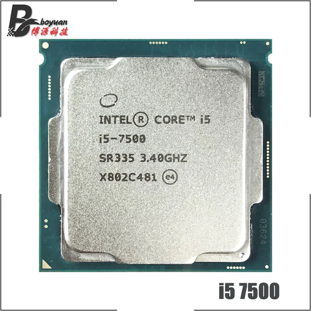 ② CPU i5-7500-3.4GHz (I57500-2)