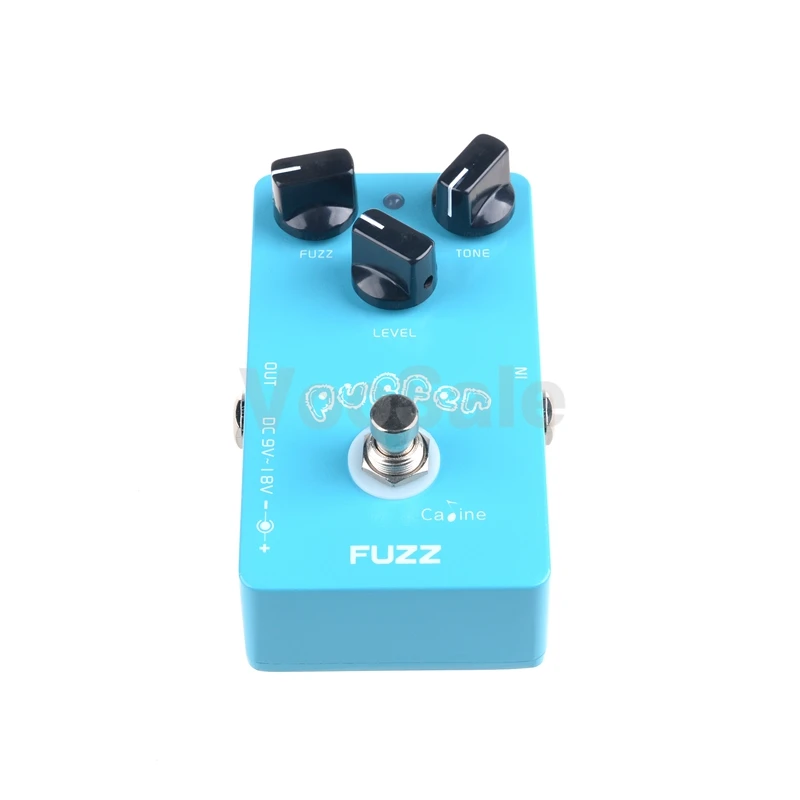 Caline CP-11 FUZZ Guitar Effect Pedal Mini CP11 гитарные педали алюминиевый сплав корпус True Bypass аксессуары для гитары - Цвет: Синий