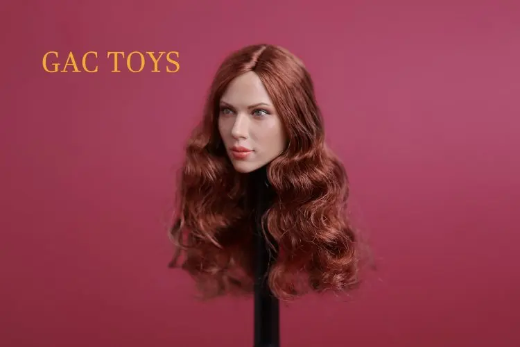 

[ESTARTEK] GACTOYS GC002 1/6th Scale Black Widow Head Scarlett Johansson with The Mole Head Sculpt for 12" Action Figure DIY