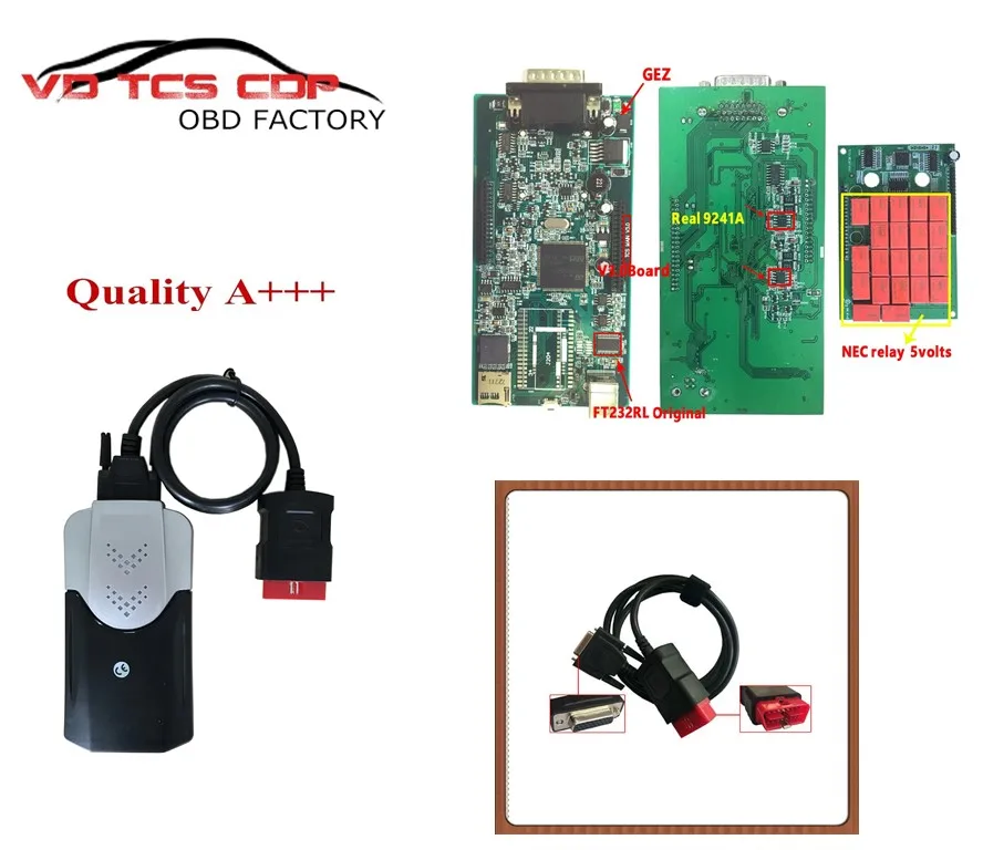 Качество A++ Лучшая цена V3.0 печатная плата VD TCS CDP PRO plus,03 релиз Multidiag ВЭБ панель диагностический инструмент - Цвет: v3.0 no Bluetooth
