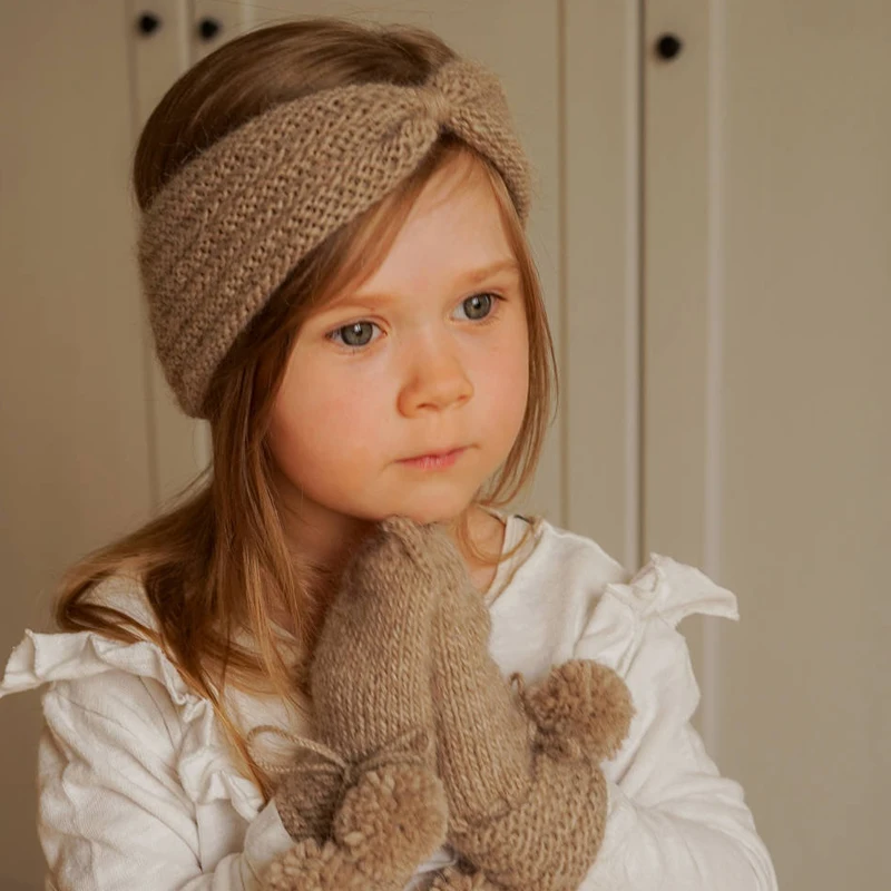 Haut En Laine Tricote Pour Bebe Fille Turban Avec Nœud Bandeau Chaud Pour Nouveau Ne Accessoires Pour Cheveux Automne Aliexpress