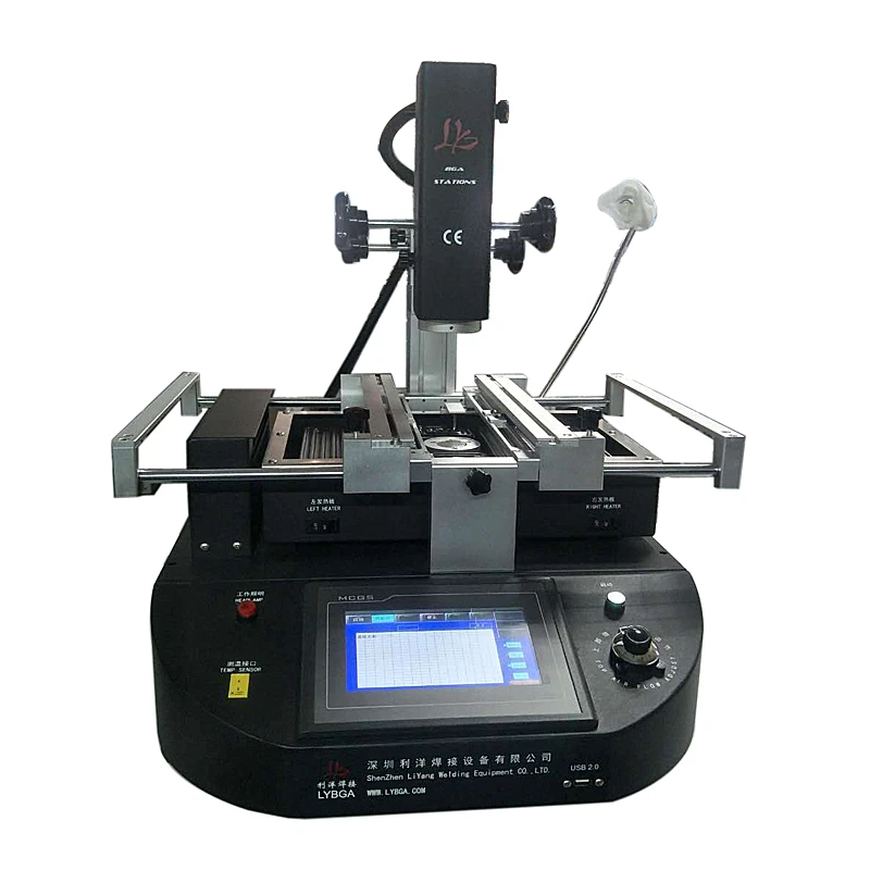 

LY 4500W R5830 touch screen BGA Rework machine hot air 3 zones for Laptop Motherboard for chips soldering