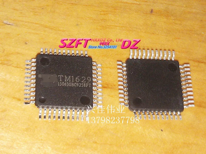 SZFTHRXDZ 100% Новый оригинальный 10 шт. TM1680 TM1681 TM1629 TM1726 TM1727 TM75823 QFP|Соединители| |