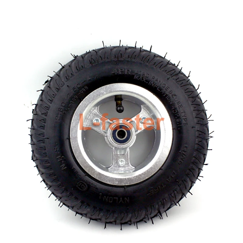 9 Inch Wheelchair Wheel 226mm Scooter Inflation Wheel With Inner Tube