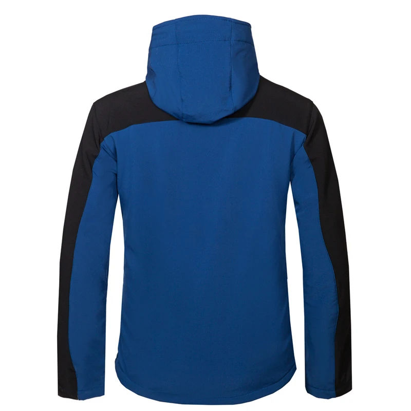 مخصص طباعة هوديي معطف طويل الرقبة الرجال Windstopper للماء الملابس والمشي في الهواء الطلق الرياضة الشتاء الصيد الصيد تزلج معاطف