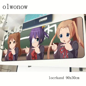 

chuunibyou demo koi ga shitai mousepad 900x300x2mm New arrival gaming mouse pad gamer mat computer desk padmouse large play mat
