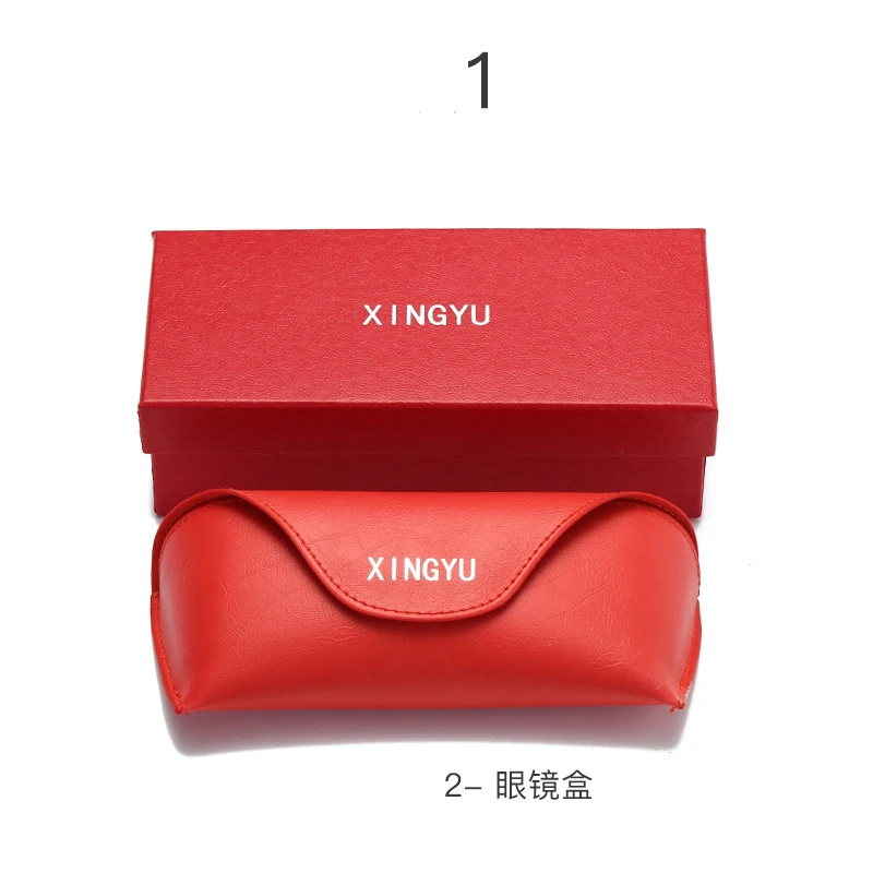 XINGYU упаковка черные солнцезащитные очки коробка оптические футляр для очков