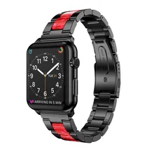 Correas для Apple Watch Band 1 2 3 4 браслет из нержавеющей стали сменный ремешок для iWatch Series 38 40 42 44 мм ремешок для часов