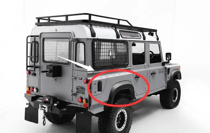 Широкоугольный Радиоуправляемый грузовик KAHN масштаб 1/10 RC4WDD D90/110 Defender ROVER LAND