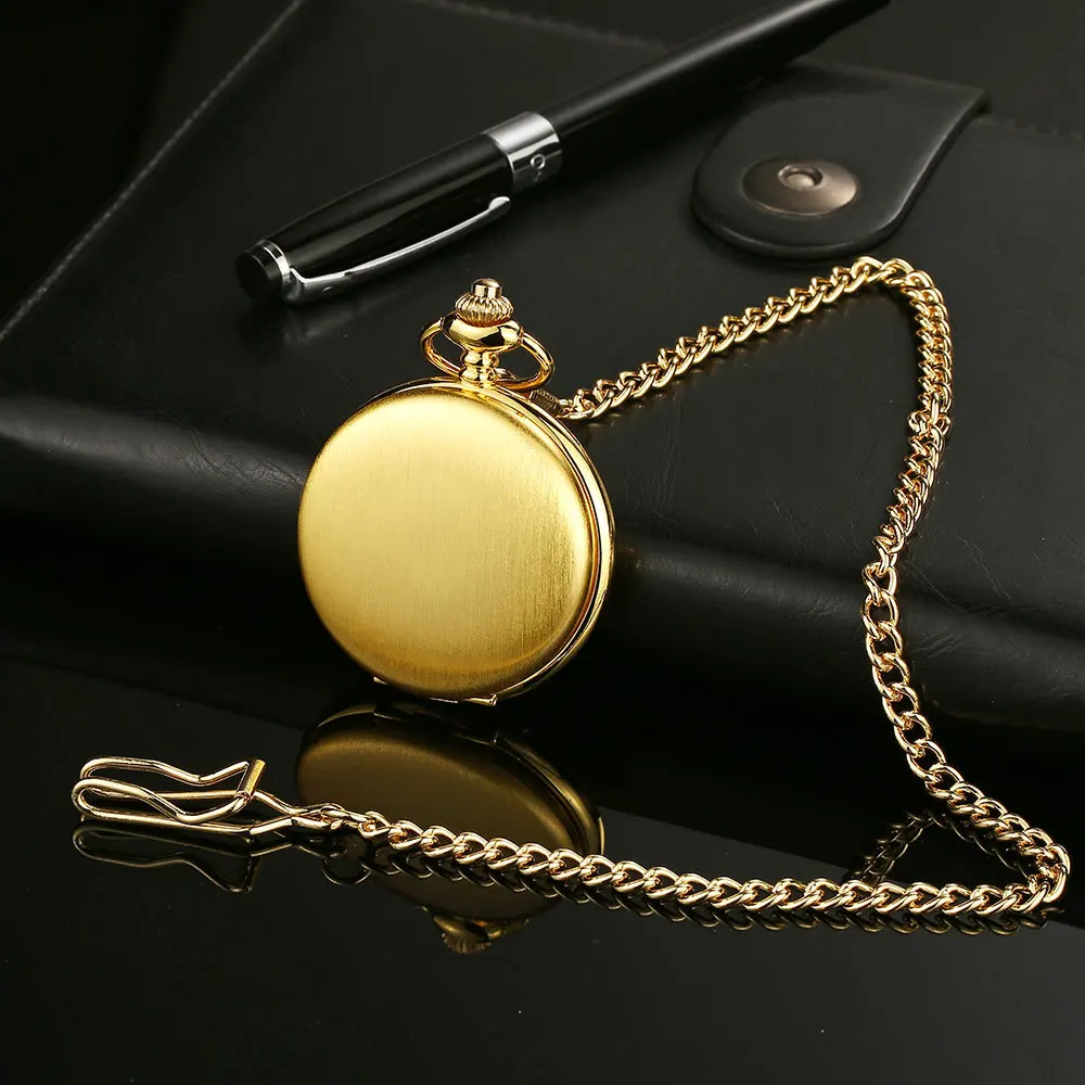 Персонализированные ретро гладкие мужские черные карманные часы с серебряной полировкой кварцевые карманные часы с подвеской с цепочкой на заказ Выгравированный подарок
