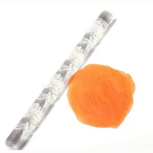 Цветок Форма тисненая Скалка Сахар ремесло инструмент помадка торт украшения Кондитерские украшения выпечки Кухонные аксессуары