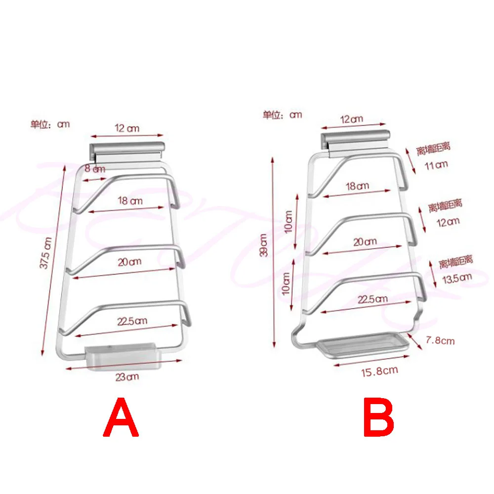 Многофункциональный кухонный держатель BETOHE/держатель разделочной доски/держатель крышки горшка алюминиевый антикоррозийный