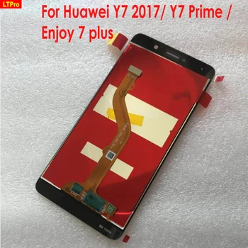 

LTPro Original Working Sensor Touch Screen Digitizer LCD Display Assembly For Huawei Y7 Prime 2017 TRT-LX2 / Nova Lite+ TRT-LX1