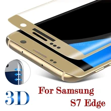 3D Защитное стекло для samsung Galaxy S7 Edge, закаленное стекло S7edge S 7 Glas, Защитная крышка для экрана tremp