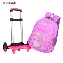 Brand Kids Travel Trolley Backpack On wheels Girl's Trolley School bags Children's Travel luggage Rolling Bag School Backpacks Brand Kids Travel Trolley Backpack On wheels Girl's Trolley School bags Children's Travel luggage Rolling Bag School Backpacks